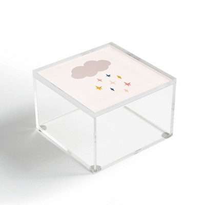 Hello Twiggs Its Raining Stars 4" x 4" Acrylic Box - Deny Designs