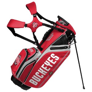NCAA Ohio State Buckeyes Team Effort Caddie Golf Bag - 1 of 3
