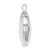 Black Bow Jewelry Sterling Silver 21mm Polished Heart Locket - 2 of 4