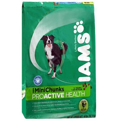 Iams minichunks clearance chicken