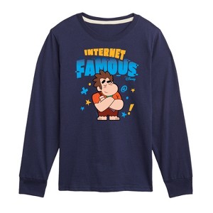 Boys' - Disney - Internet Famous Long Sleeve Graphic T-Shirt - 1 of 3