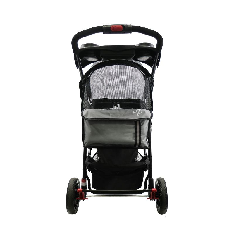 Petique Revolutionary Stroller, Dog Cart for Small to Medium Size Pets, Ventilated Pet Jogger for Cats & Dogs, 2 of 3