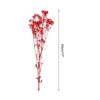 Unique Bargains Natural Dried Baby's Breath Flowers Branches for Wedding Party Decoration Red 2 Pcs - 2 of 4