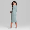 Women's Long Sleeve Bodycon Sweater Dress & Shrug Set - Wild Fable™ - image 3 of 3