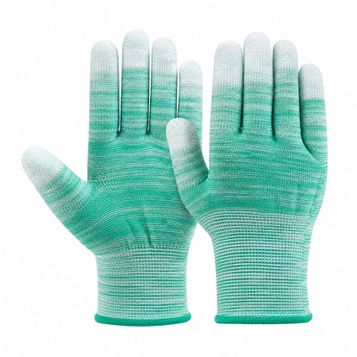 Unique Bargains Stripes Thin Gardening Gloves 8.66