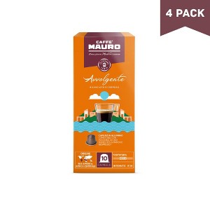 Caffe Mauro Avvolgente Nespresso Coffee Capsules 10ct - Pack of 4 - 1 of 4
