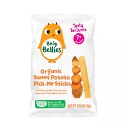 Little Bellies Organic Sweet Potato Pick-Me Sticks Baby Snacks - 0.56oz