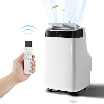 10000BTU Portable Air Conditioner with Dehumidifier, Fan, Control,Kit, Cools up to 450 Sq. Ft. 3-in-1 Functionality, 24-Hour Timer, Easy Mobility