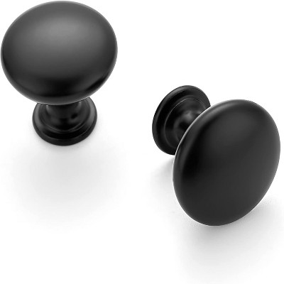 20 Pack Round Zinc Cabinet Brass Knobs for Kitchen Bathroom Closet Dresser Cabinets