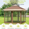 Garvee Pop Up Gazebo, Outdoor Canopy Tent With Mosquito Netting,Curtains - 4 of 4