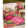 Liora Manne Marina Garden Indoor/Outdoor Pillow.. - 4 of 4