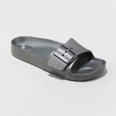 Black and Gray sandal 