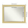 Amanti Art Sophia Beveled Framed Bathroom Vanity Wall Mirror - 3 of 4