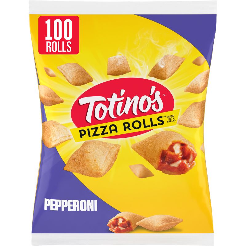 Totino&#39;s Frozen Pizza Rolls Pepperoni - 48.8oz/100ct, 1 of 14