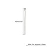 Unique Bargains DIY Craft Necklaces Bracelets Earrings Jewelry Making Iron 21 Gauge Eye Pins 200 Pcs - 2 of 4