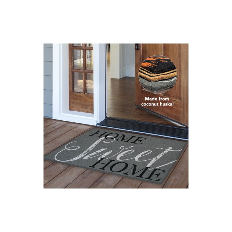 Briarwood Lane Home Sweet Home Coir Doormat Everyday Natural Fiber Outdoor 30" x 18", 2 of 4