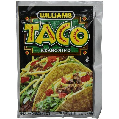 Williams Taco Seasoning - 24 pack, 1.25 oz