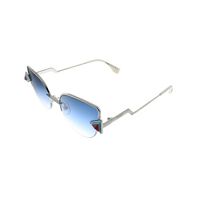 Fendi 52mm Logo Frame Cat Eyes Sunglasses