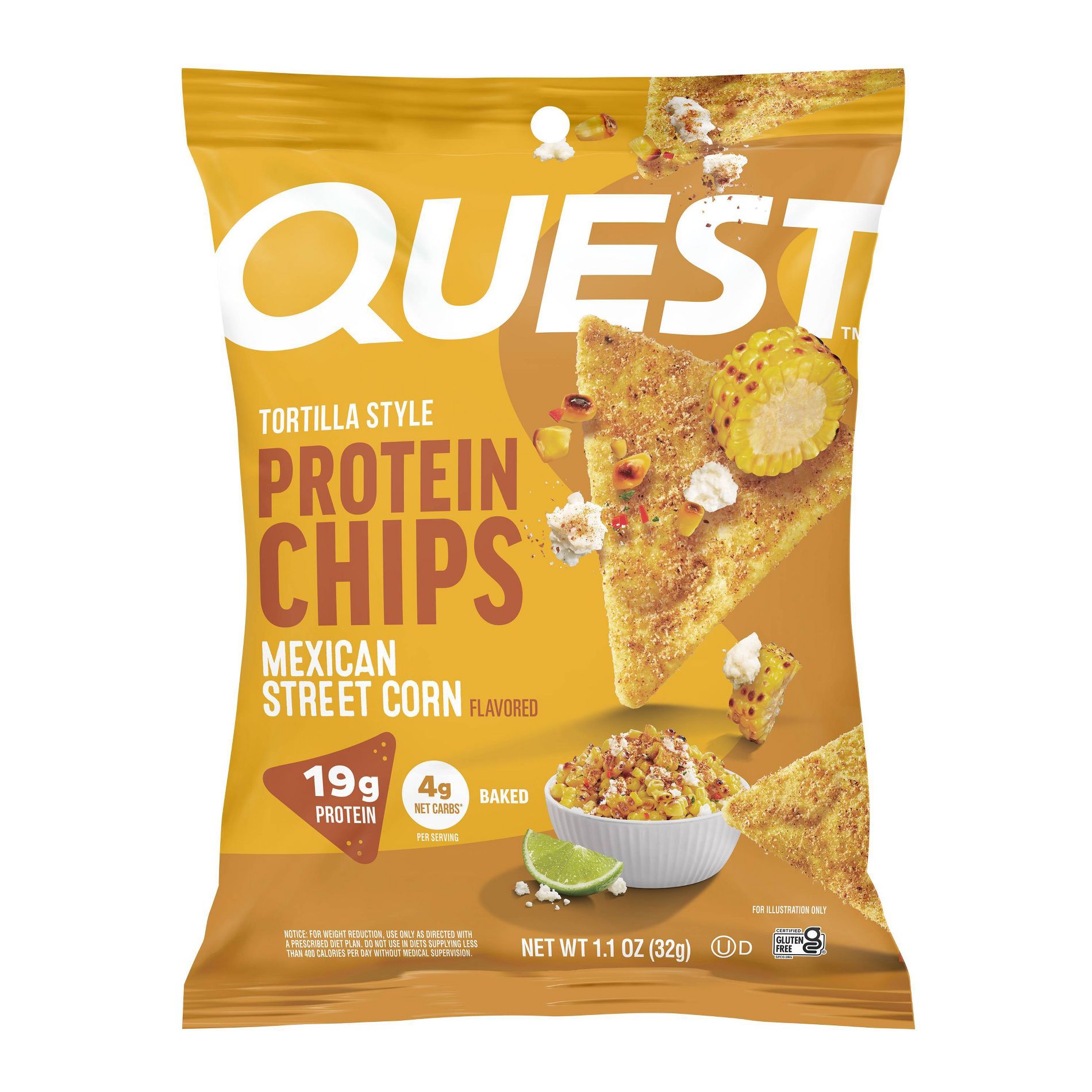 Quest Nutrition Mexican Street Corn Tortilla Protein Chips