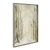 Kate & Laurel All Things Decor 23"x33" Sylvie Winter Landscape 2 Framed Canvas Wall Art by Annie Quigley Nature Holiday Snow - image 3 of 4