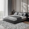 Leopard  Rug - Washable, Animal Print Rug, Large Soft Carpet, Non-Slip, Non-Shedding Brown Carpet - 2 of 4