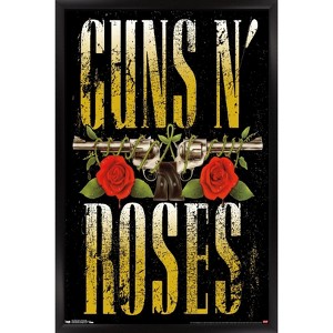 Trends International Guns N' Roses - Stacked Logo Framed Wall Poster Prints - 1 of 4