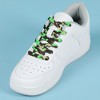 Elerevyo Gender Neutral Colorful Soft Flat Shoe Laces for Sneakers Sports 2 Pairs - 2 of 4