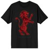 Harry Potter Gryffindor Men's Short Sleeve Shirt & Sleep Shorts Set - 2 of 4