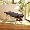 BestMassage Portable Massage Table 2-Fold Spa Bed Adjustable Salon Table with Non-Woven Carrying Bag - 2 of 4