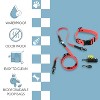 THE LICKER STORE Luna 8FT Adjustable 6-in-1 Waterproof Hands-Free Leash and Collar with LED Flashlight, Bag Dispenser, and Poop Bag Holder - 3 of 4