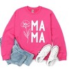 Simply Sage Market Women's Graphic Sweatshirt Mama Flower - 3 of 3