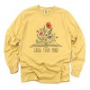 Simply Sage Market Grow Your Mind Floral Garment Dyed Long Sleeve - 2 of 4