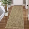 Farmhouse Scalloped Rug Washable Rug with Non Slip TRP Backing - 2 of 4