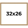 PosterPalooza | Refined Gold Picture Frame - UV Acrylic, Backing Board, Hanging Hardware Included - 2 of 4