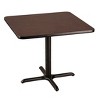 36" Square Composite Core Dining Table: Non-Extension, Modern Style - Hampden Furnishings - 3 of 4