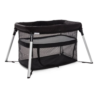 Munchkin Ultra-Lite 3-in-1 Playard, Crib and Bassinet - Black MAY HAVE MISSING PIECES