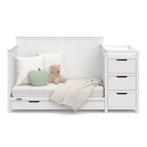Graco Hadley 5-in-1 Convertible Crib and Changer with Drawer - 1 of 4