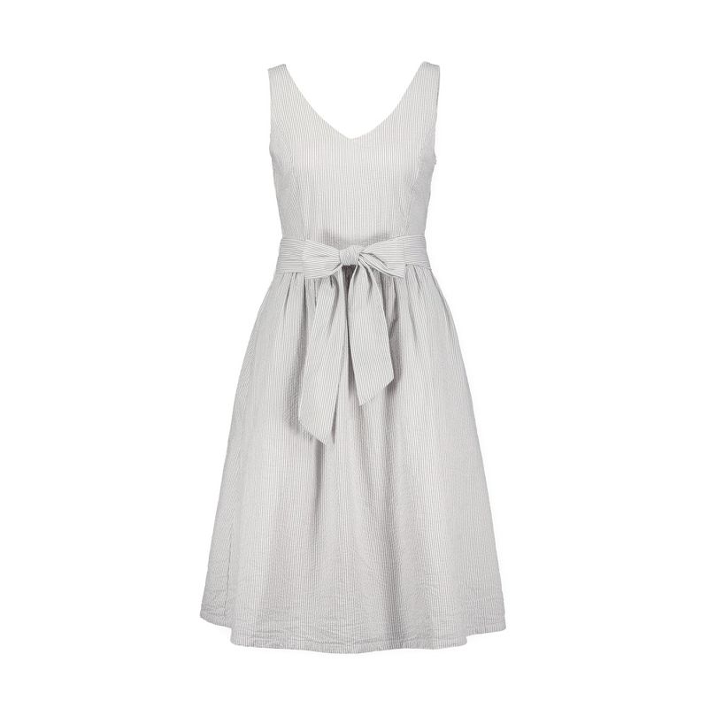 Hope & Henry Womens' A-Line Dress with Sash, 1 of 6