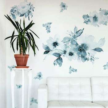 Floral Peel and Stick Giant Wall Decal - RoomMates