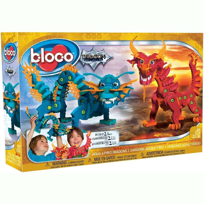 Bloco 235 Piece Construction Set | Aqua & Pyro Dragons, 2 of 5
