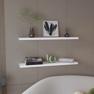 47" Wide Floating Shelves Set of 2 - 1 of 4