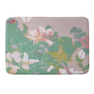 Deny Designs Lunetricotee Magnolia Pastel Abstract Art Memory Foam Bath Mat - 1 of 4