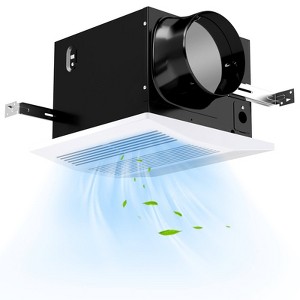 Costway 200 CFM Bathroom Exhaust Fan for 200 Sq.Ft Energy-Saving Household Bath Vent Fan - 1 of 4