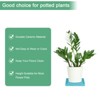 Unique Bargains Ceramic Durable Indoor Decorative Plant Saucer 2 Pcs - 3 of 4