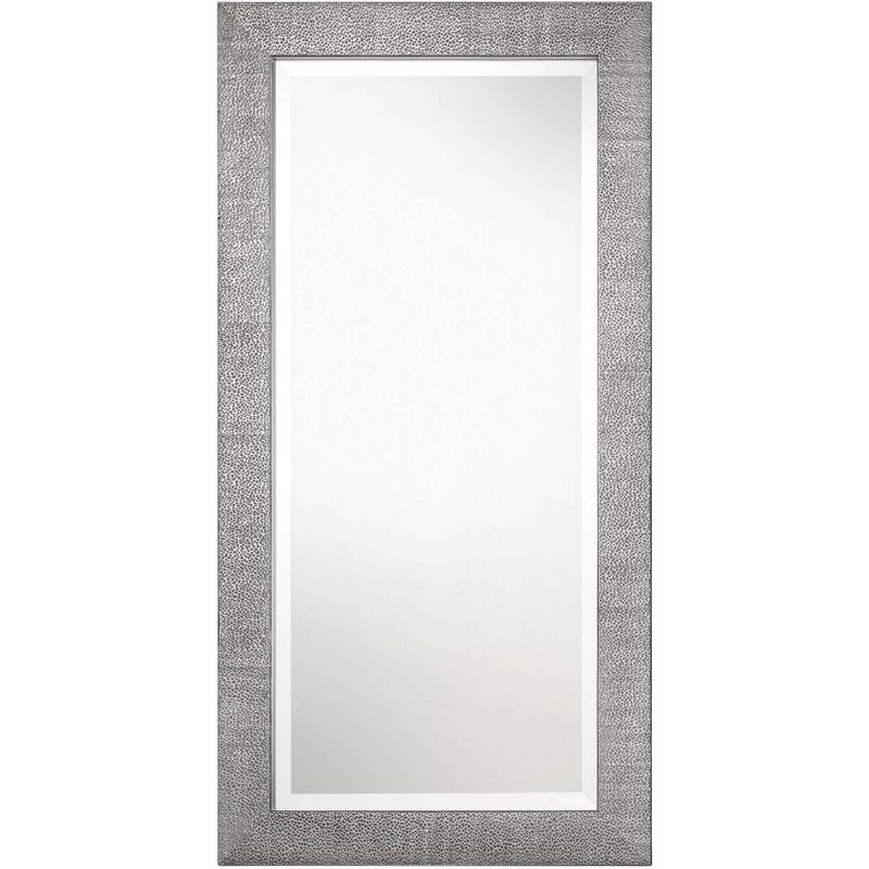Uttermost Rectangular Vanity Accent Wall Mirror Modern Beveled Silver Gray Frame 24" Wide for Bathroom Bedroom Living Room Home, 1 of 4