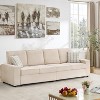 Modular Sectional Sofa, U/L-Shaped Couch w/ Removable Cover, Modern Convertible Deep Seat Sofa, Comfy Cloud Sleeper Sofa Couch for Living Room&Office - 4 of 4