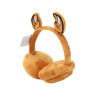Scooby Doo Dog Tag Brown Ear Muffs With 3D Ears - image 3