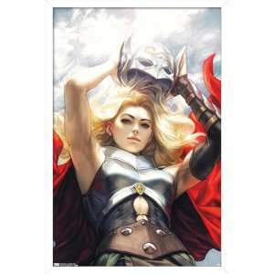 Trends International Marvel Comics - Thor - Mighty Thor #705 Framed Wall Poster Prints - 1 of 4