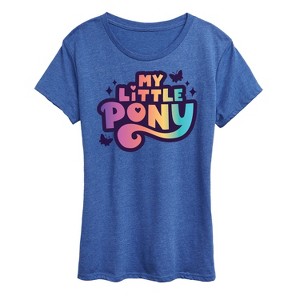 Women's - My Little Pony - Gradient Logo- Women's Short Sleeve Graphic T-Shirt Short Sleeve Graphic T-Shirt - 1 of 4