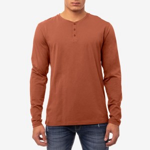 X RAY Men's V-Neck & Henley Long Sleeve T-Shirt - 1 of 3